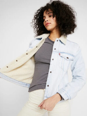 Veste jean "extra-used"